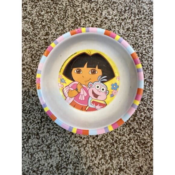 Zak Designs Other - DORA The Explorer Y2K Vintage Bowl Boots Toddler 2007